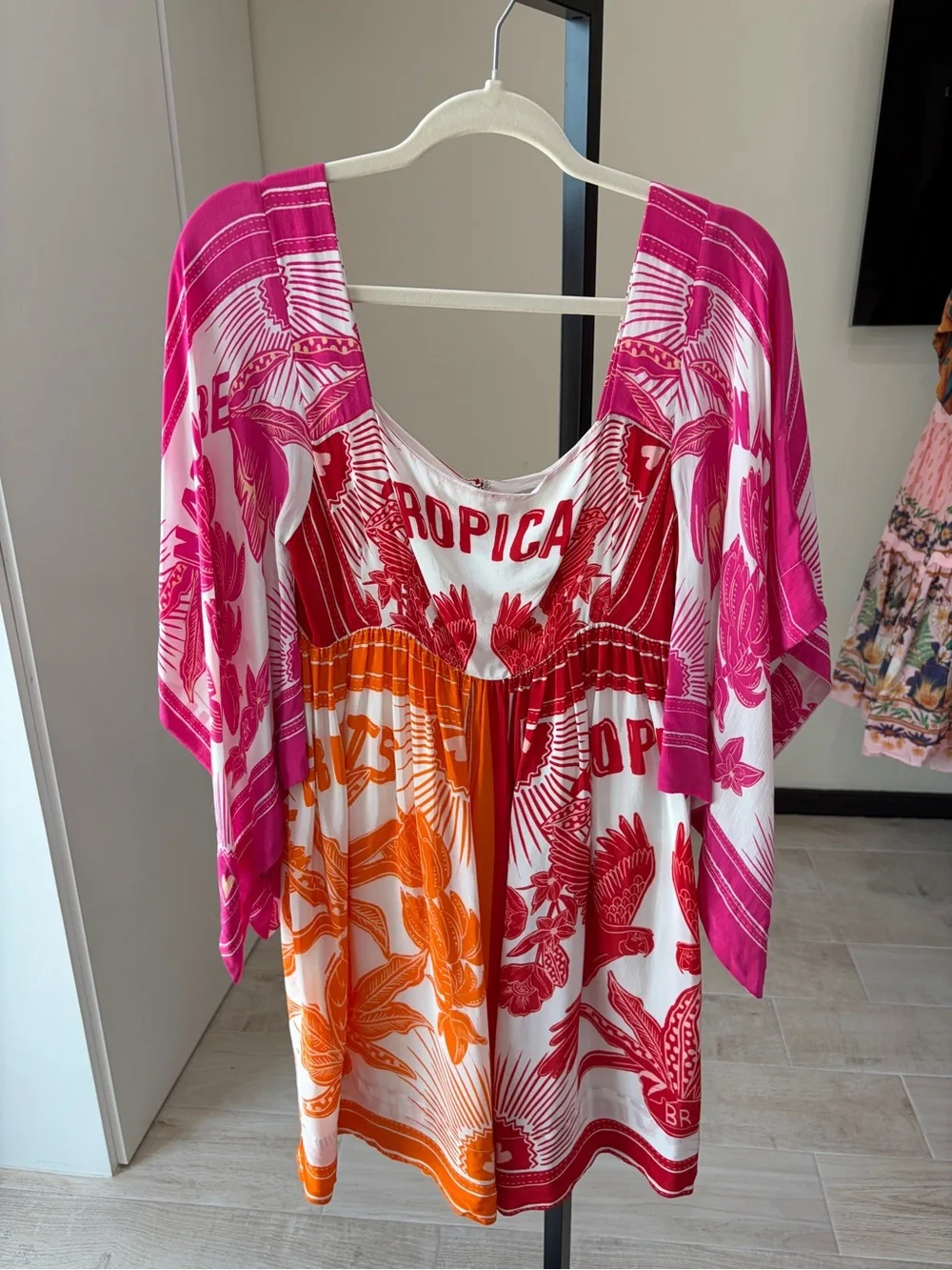 Farm Rio: Tropical dream mini dress - Picture 11 of 13